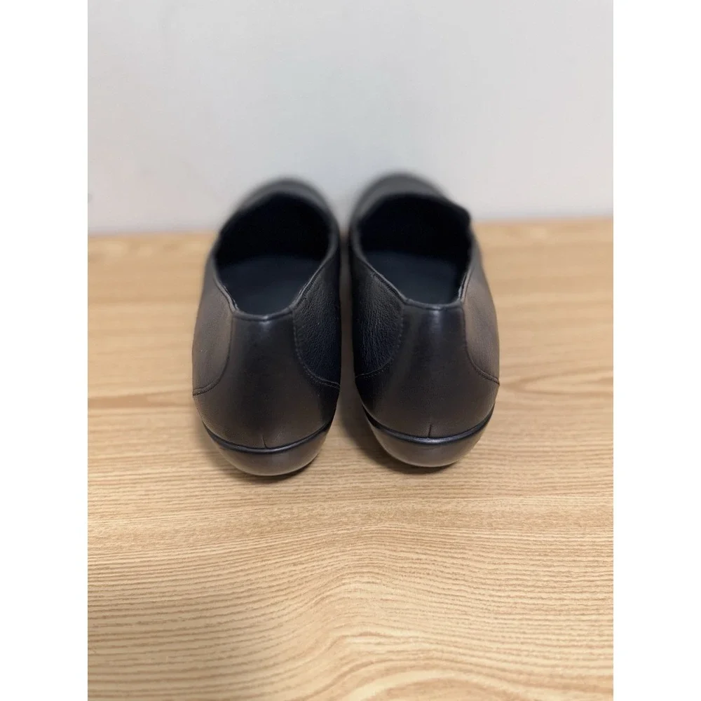 Dansko Shoes Womens Debra Wedge Loafer Black Leather 41 Us 10.5 11 Slip On Shoes